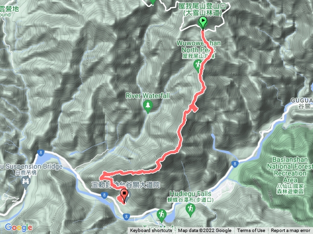 屋東縱走大雪山線