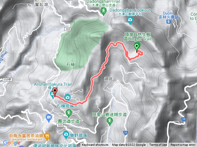 2022-08-11 頂湖自然生態園區廣場→頂湖環湖步道→觀音石→鐵達尼石→焙仔桶林道→石棹資訊站