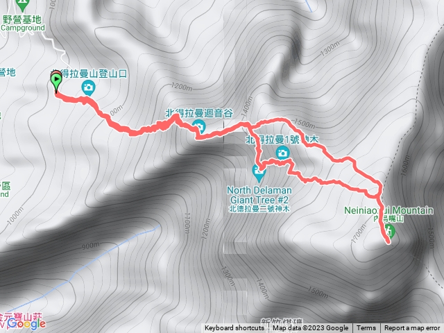 20231104北得拉曼+內鳥嘴山