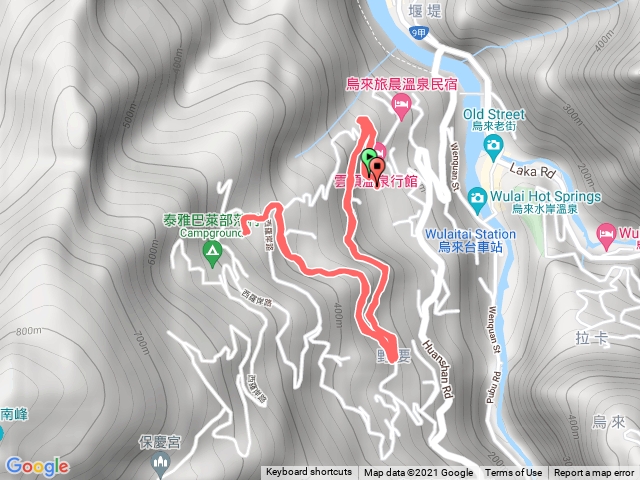 1100922烏來樂齡-環山路運動場起登