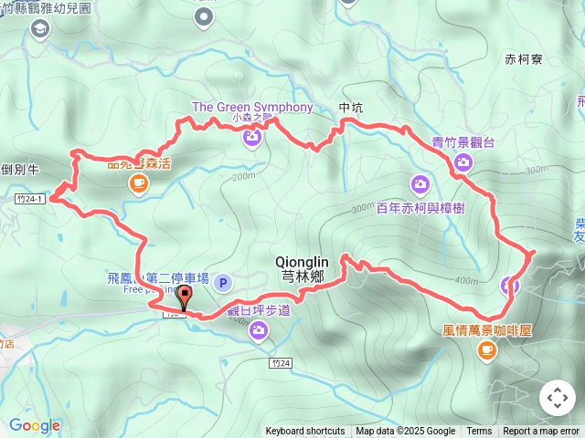 20250517 倒別牛-中坑山-飛鳳山 大O型