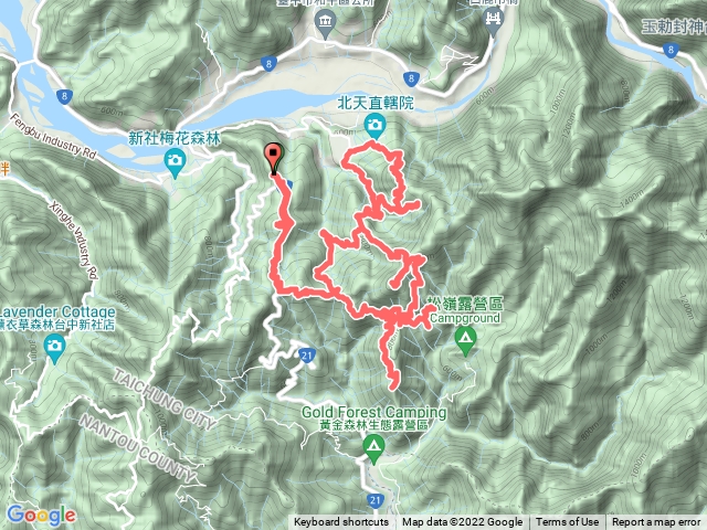 20220306台中新社西白毛山、阿寸坑山、黑田山、黑田山東南峰、黑田山南峰