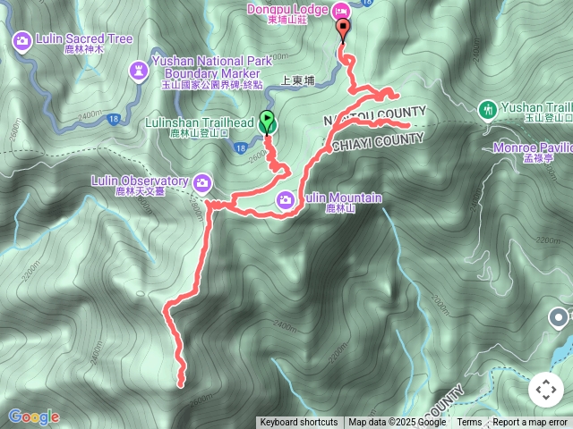 塔塔加5連峰