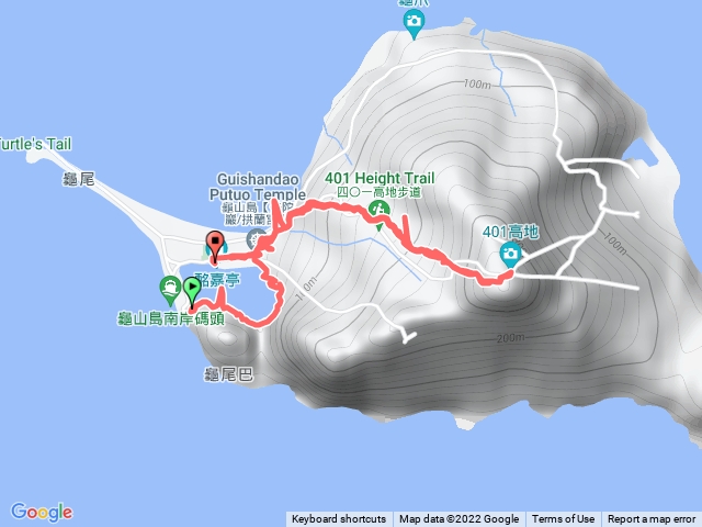 龜山島401高地
