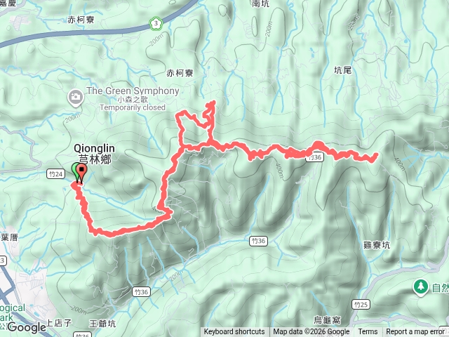 飛鳳山顯伯公大板根縱走預覽圖