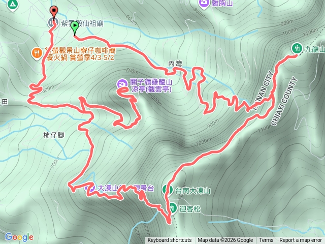九龍山、大凍山、雞籠山預覽圖