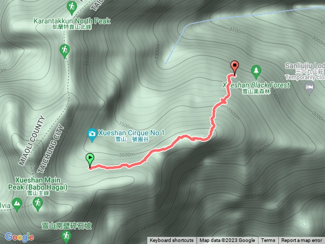 甘木林山10K進8.1K出
