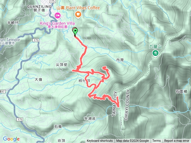 關子嶺雞籠山連走大棟山（捷徑有倒樹滾石不建議走）預覽圖