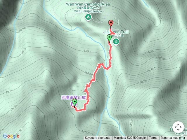 加里山_避難山屋
