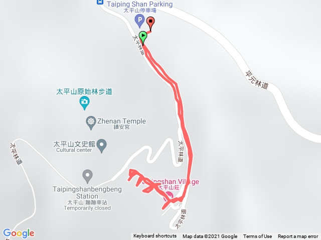 慢行 - 2021 - 步道 #3 - 宜蘭 - 太平山步道