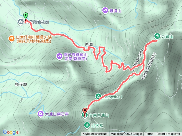 九龍山台南大棟山預覽圖