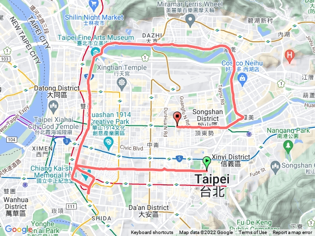 台北馬拉松(半馬)