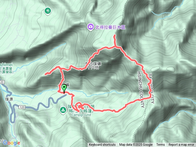 2025-11-09_內鳥嘴山（煤源社區、攔沙壩、內鳥嘴山、石桌、鳥嘴下山）