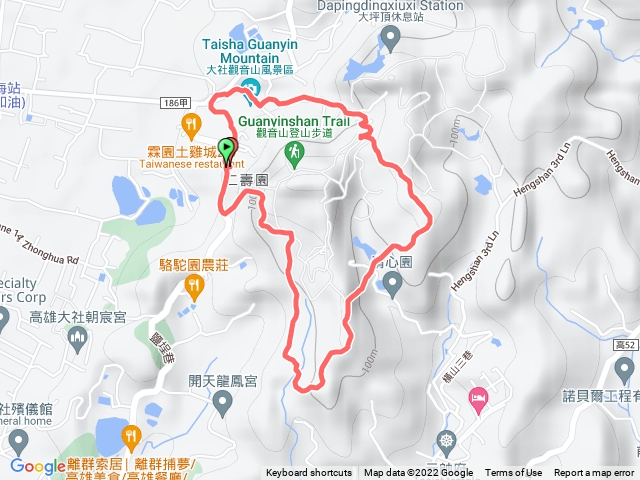 大社觀音山立山步道