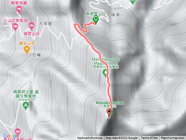 2022/12/03 馬那邦山(珠湖八登山口進)