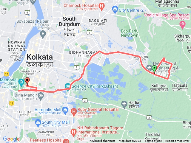 加爾各答新城看地