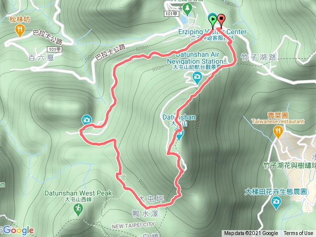 二子坪至大屯坪連走大屯山