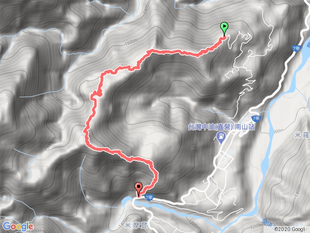 2020/07/19米羅山縱走佐得寒山