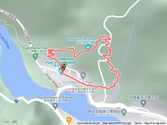 20231203得卡倫步道大禮步道台地步道南段O型