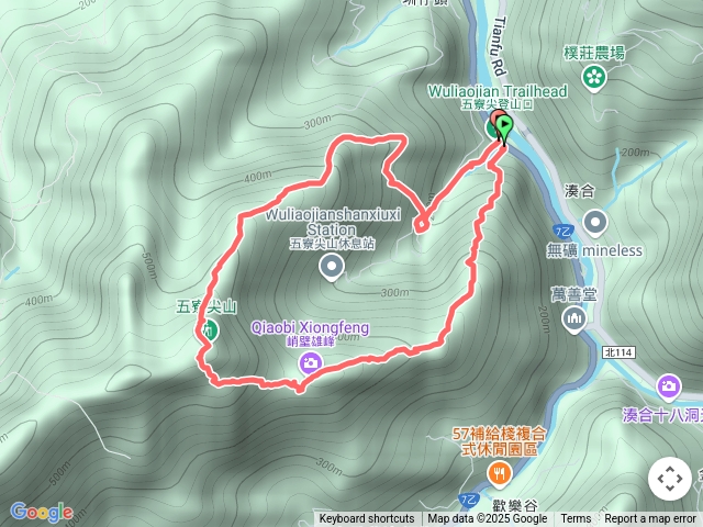 新北三峽五寮尖步道