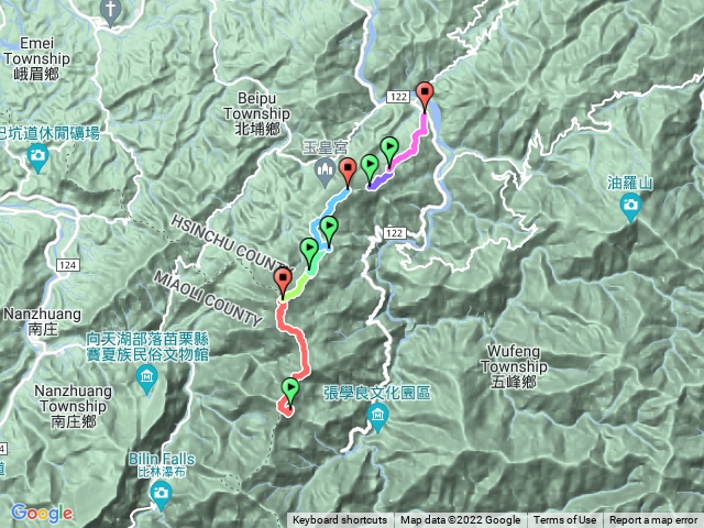 20211231五峰天際線，鳥嘴山-上坪山