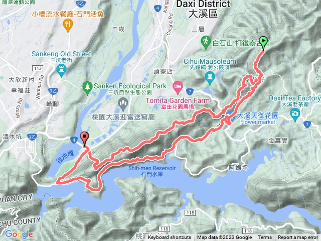 1001/28.8/溪白縱走