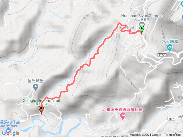 台南市白河區香路古道至碧雲寺