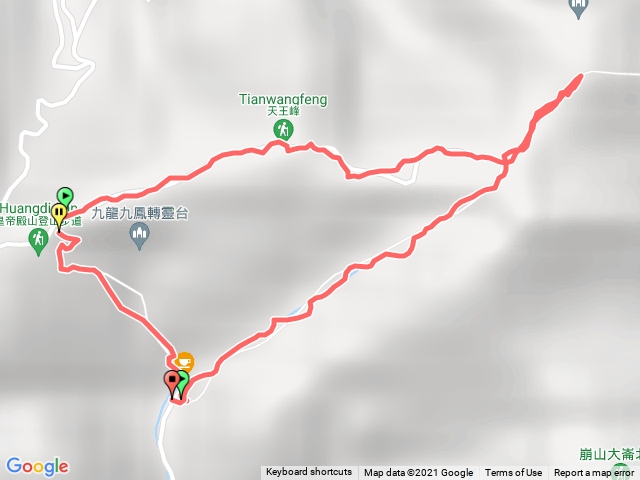 皇帝殿東西峰o型