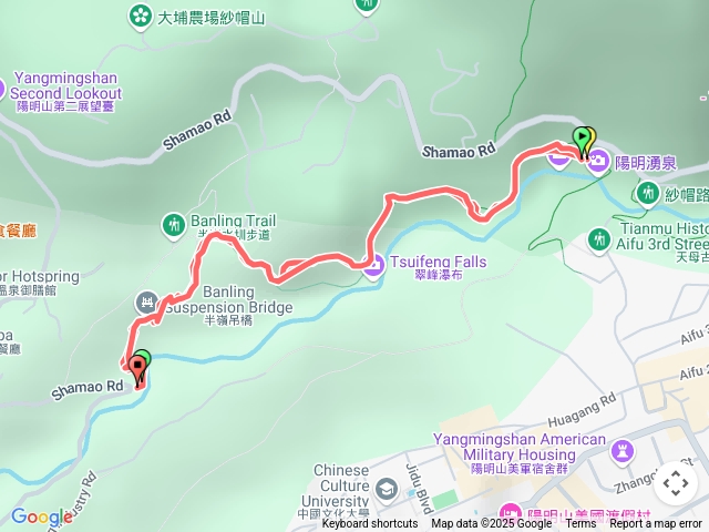 半嶺水圳步道-松溪瀑布