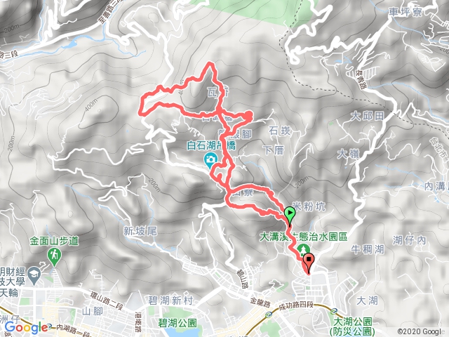 鯉魚山、小溪頭