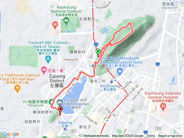 半屏山健走