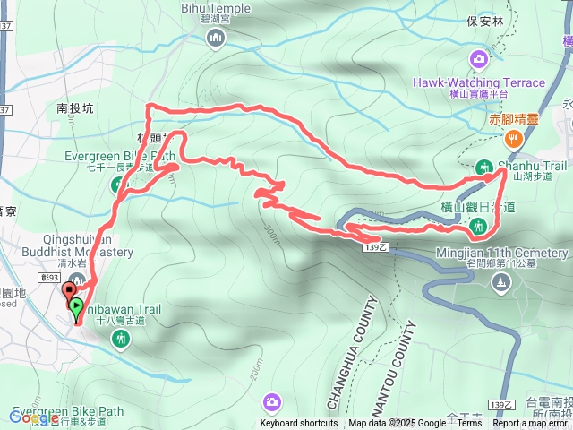 彰化－臺灣百大必訪步道橫山步道202502161215預覽圖