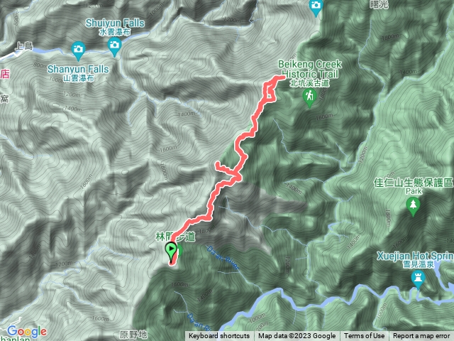 20230622 苗栗-雪見  東洗水山及北坑山走走