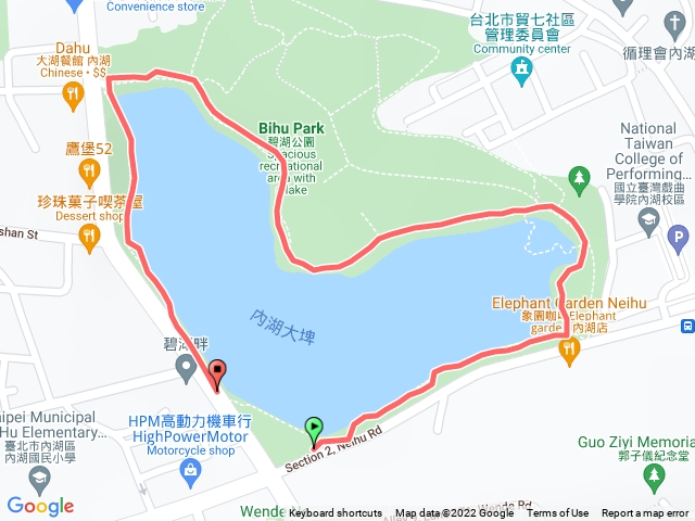 碧湖環湖步道