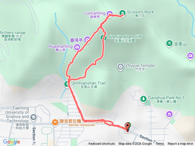 20260125金面山(剪刀石)O走預覽圖