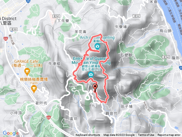 觀音山之北橫1-6段＋硬漢嶺