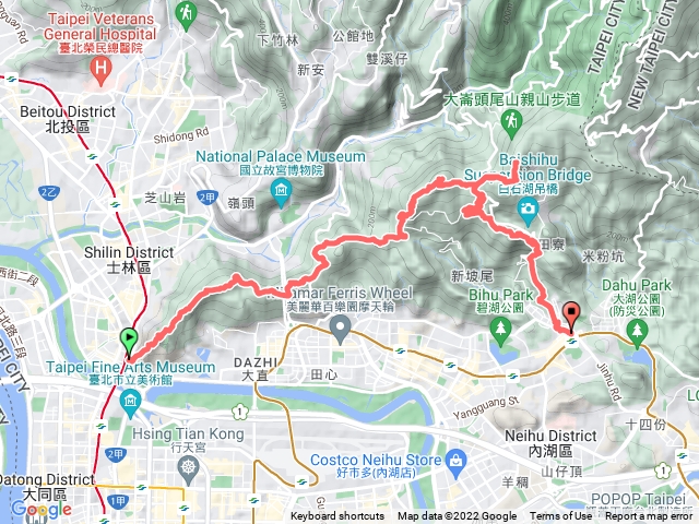 臺北大縱走第五段+大崙頭尾山