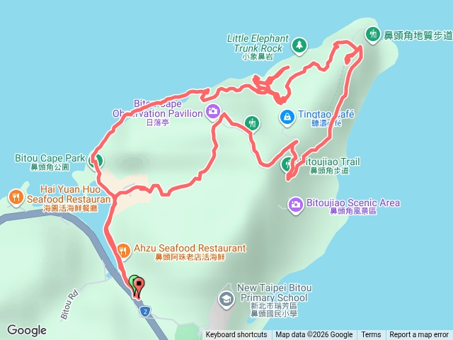 鼻頭角秘境左去右回預覽圖