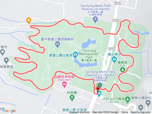 台中都會公園（雙手路線）