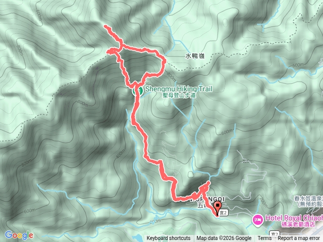 五峰旗瀑布_巴唐古道_三角崙山東南峰_三角崙山_聖母峰預覽圖