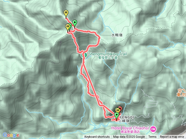 抹茶山、三角崙山P型