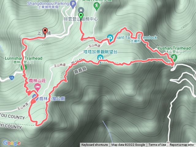 20220807鹿林麟趾O形路線