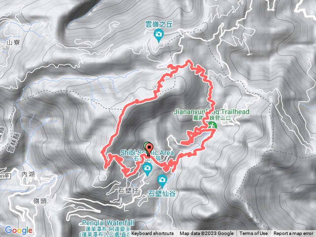 東碧山莊-木馬古道-五元兩角-九芎神木-連心池-蘇家農場-東碧山莊