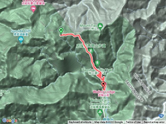 新達山屋下武稜山莊