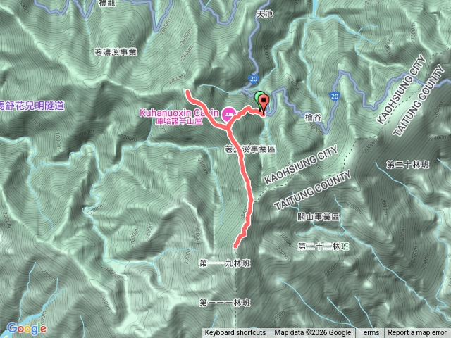 庫哈諾辛、關山線預覽圖