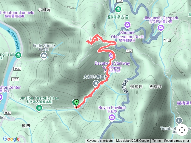 大粗坑步道-小金瓜露頭-金瓜石山