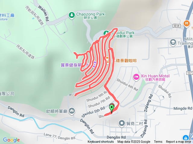 五股水碓山水碓公園景觀步道