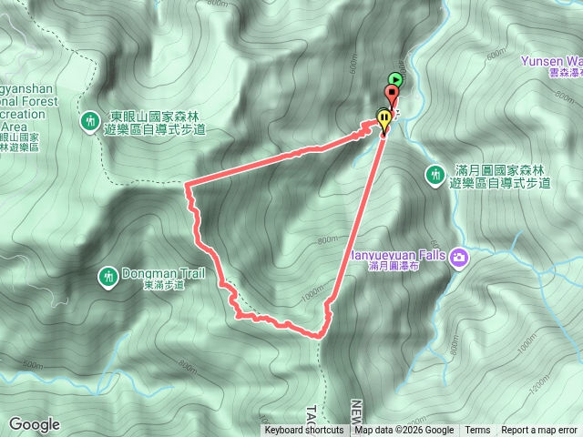 1150高地拉卡山O型縱走預覽圖
