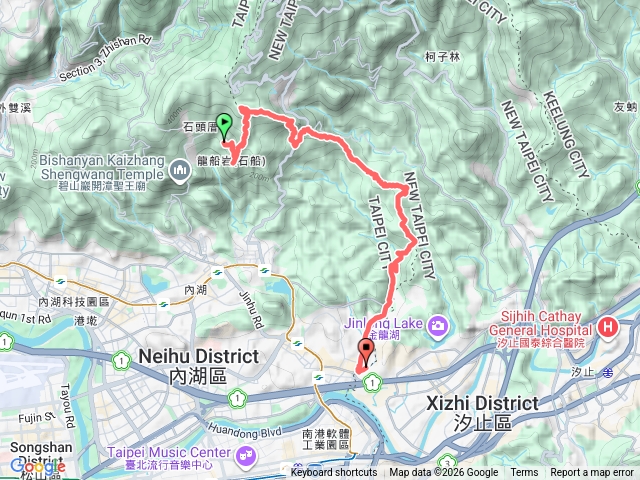 龍船岩、大丘田山、老鷲尖山預覽圖