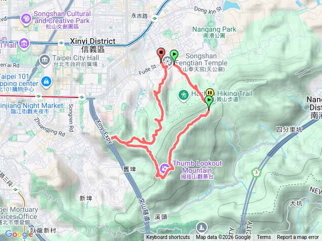 20260222四獸山南港山九五峰O型縱走預覽圖